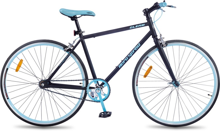 HERO Sprint 26T GLEAM Single Speed 26 T Fixie Cycle Price in India