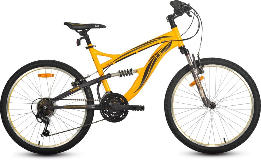 HERO UT DSJ2 24inch 18 Speed 24 T Mountain Hardtail Cycle Price in