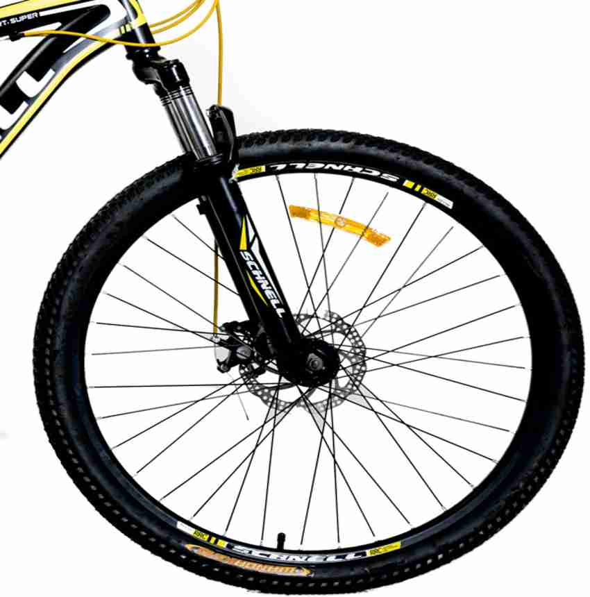 Schnell Adventure MS26 Black Yellow 26 T Mountain Hardtail