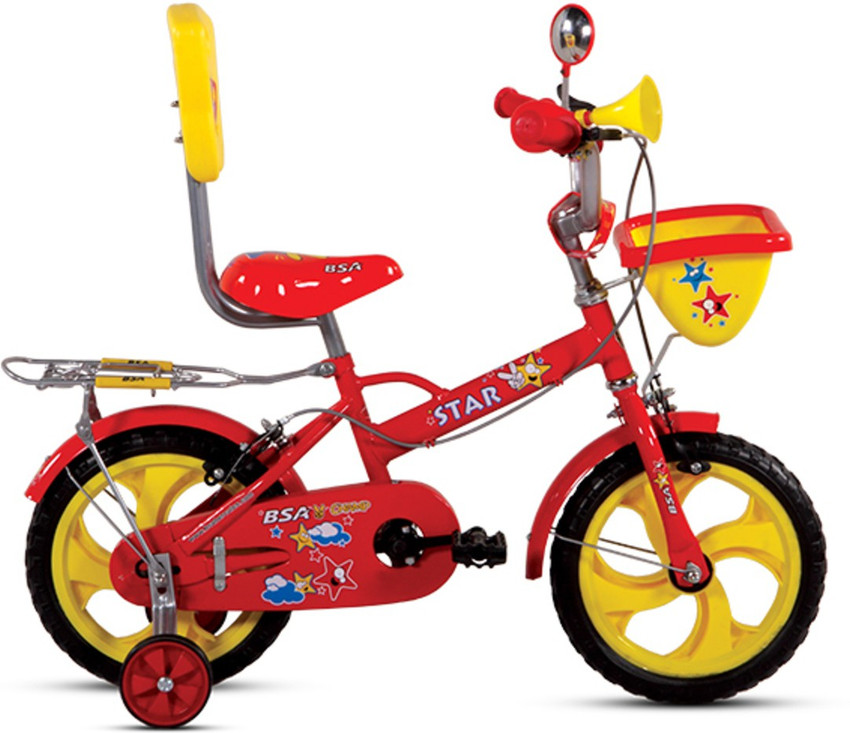 BSA CHAMP STAR 14 INCH BICYCLE RED 14 T Recreation Cycle Price in India Buy BSA CHAMP STAR 14 INCH BICYCLE RED 14 T Recreation Cycle online at Flipkart