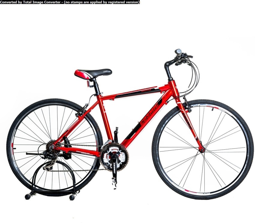 COSMIC Shuffle Hybrid 700c Red 28 T Hybrid Cycle City Bike Price