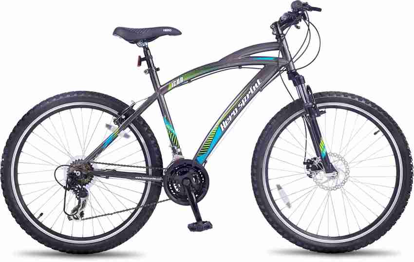 HERO Sprint 26T Icon 21 Speed 26 T Mountain Hardtail Cycle Price in India Buy HERO Sprint 26T Icon 21 Speed 26 T Mountain Hardtail Cycle online at Flipkart