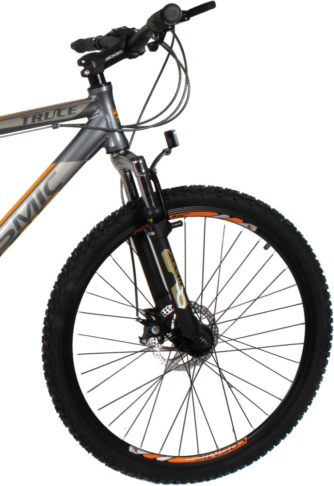 COSMIC TRUCE 21 SPEED HARD TAIL BICYCLE GREY ORANGE SPECIAL EDITION 26 T Mountain Hardtail Cycle Price in India Buy COSMIC TRUCE 21 SPEED HARD TAIL BICYCLE GREY ORANGE SPECIAL EDITION 26