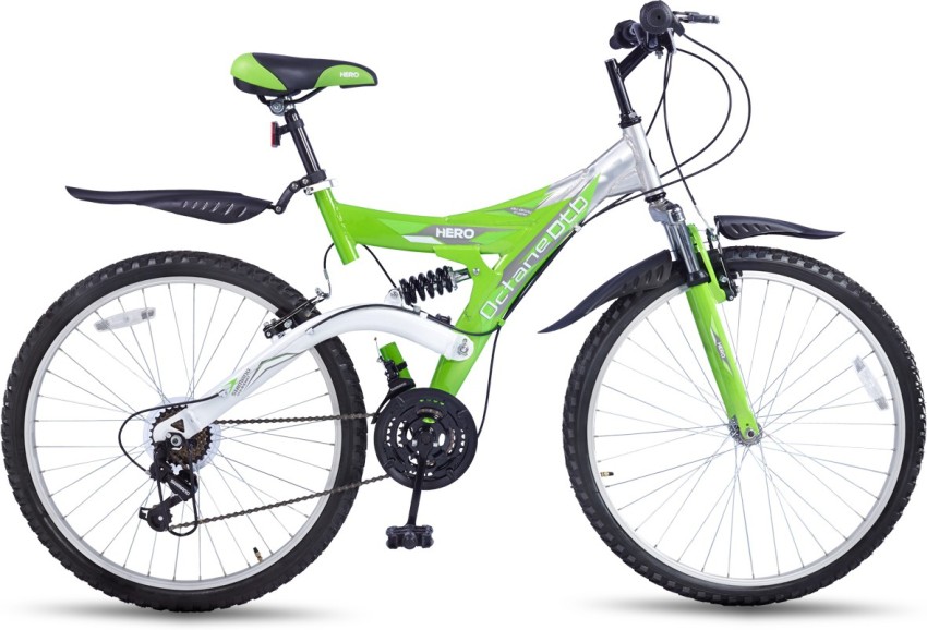 HERO Octane 26T DTB Alloy 21 Speed 26 T Mountain Cycle Price in India Buy HERO Octane 26T DTB Alloy 21 Speed 26 T Mountain Cycle online at Flipkart