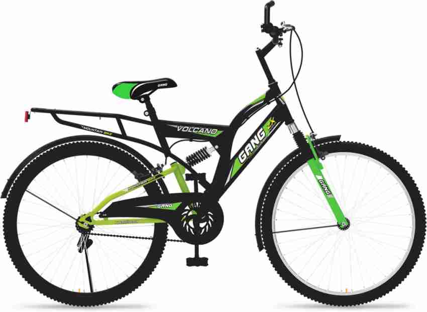 GANG 24 Volcano ZX D S 24 T Mountain Cycle Price in India Buy GANG 24 Volcano ZX D S 24 T Mountain Cycle online at Flipkart