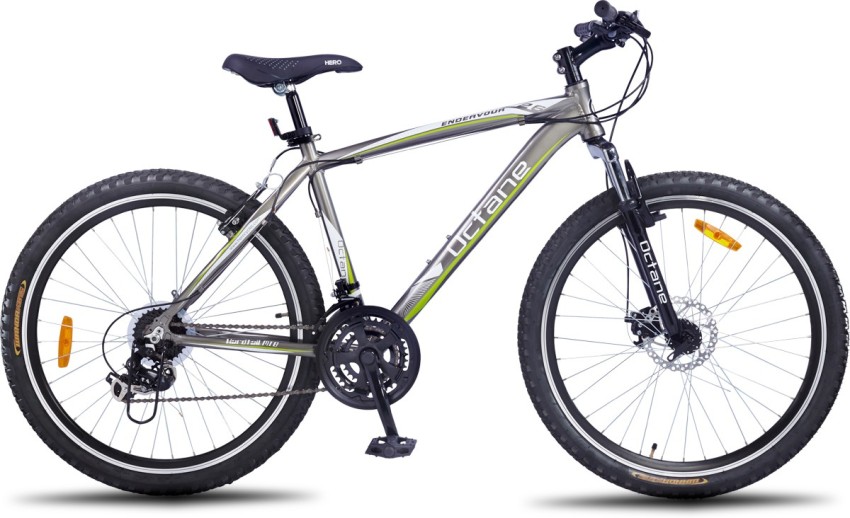 HERO Octane 26T Endevour 21 Speed 26 T Mountain Hardtail Cycle Price in India Buy HERO Octane 26T Endevour 21 Speed 26 T Mountain Hardtail Cycle online at Flipkart