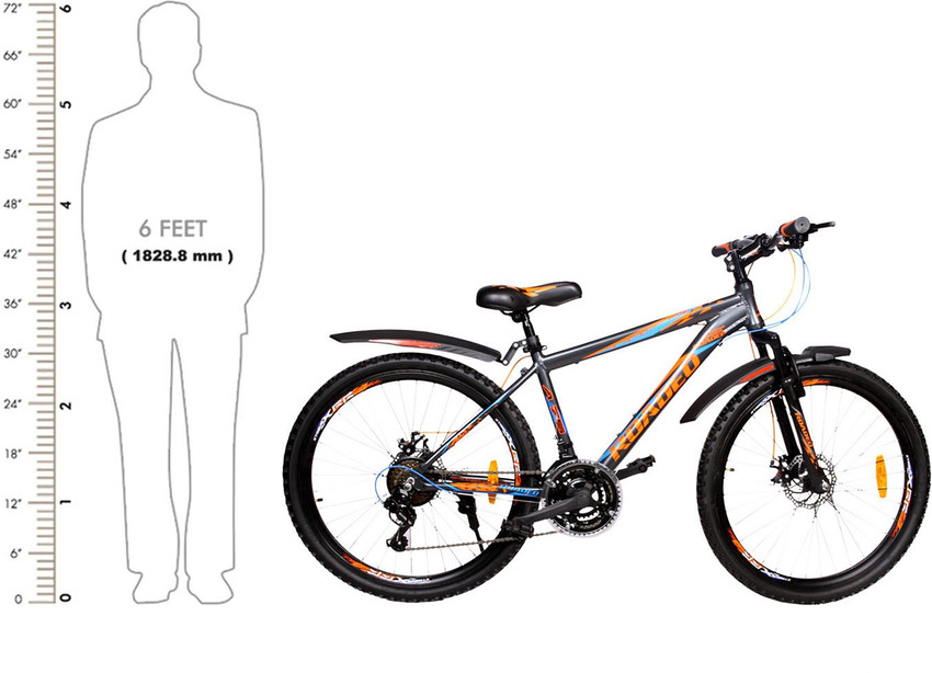 Hercules roadeo nfs 18 speed bicycle top