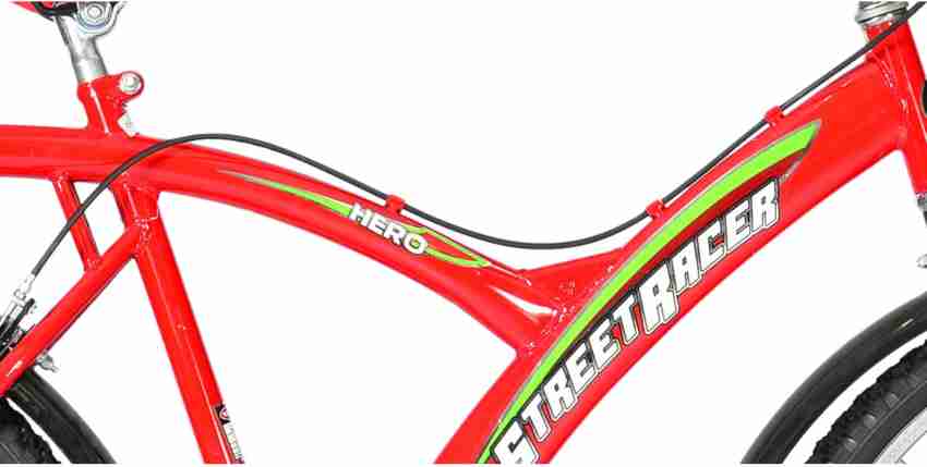 HERO Street Racer 26T Single Speed 26 T Mountain Hardtail Cycle Price in India Buy HERO Street Racer 26T Single Speed 26 T Mountain Hardtail Cycle online at Flipkart