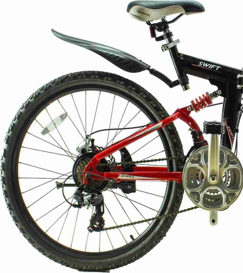 Oyama folding best sale mountain bike