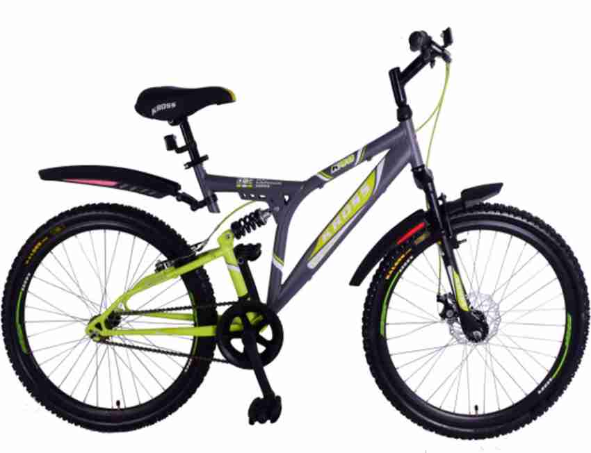 Kross K 40 Single Speed Grey Green 26 T Mountain Cycle Price in India Buy Kross K 40 Single Speed Grey Green 26 T Mountain Cycle online at Flipkart