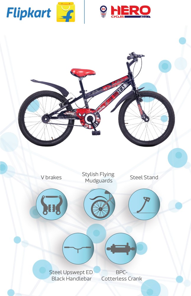 Hero black best sale pearl cycle snapdeal