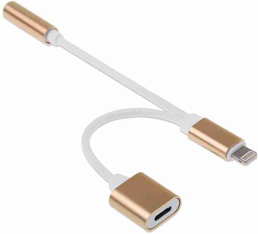 Aux cord hot sale charger port