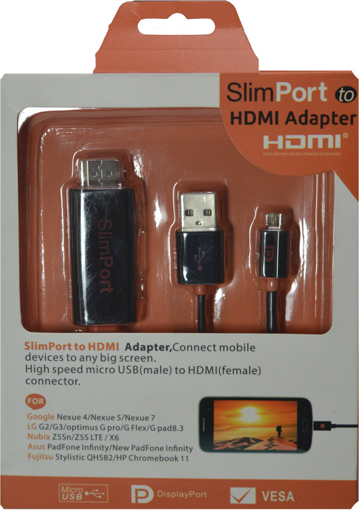 SMART PRO HDMI Cable 3 m Slimport to HDMi Adapter SMART PRO