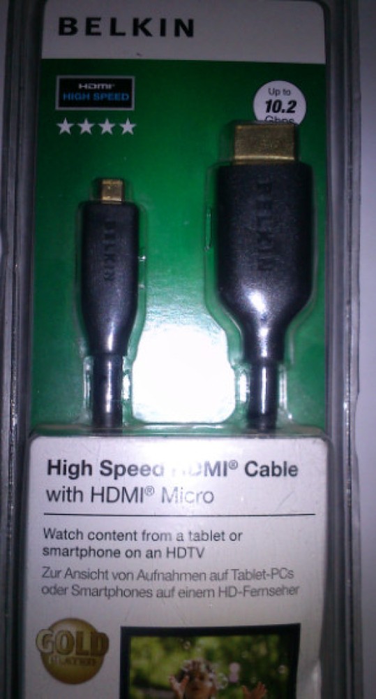 Belkin best sale hdmi 3m