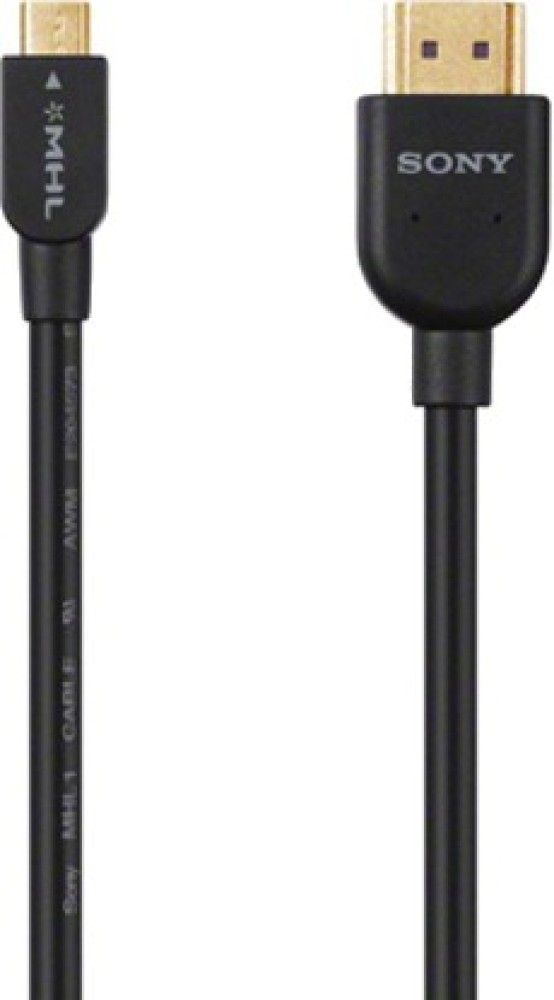 SONY HDMI Cable 1 m Sony DLC-MB10 MHL - : Flipkart.com