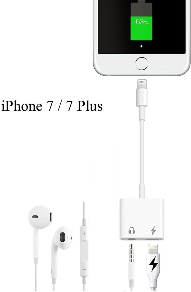 Iphone adapter discount earphone and charger