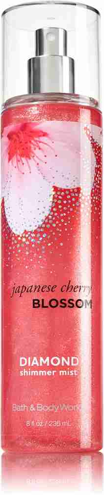 Bath and body works japanese sale cherry blossom diamond shimmer mist
