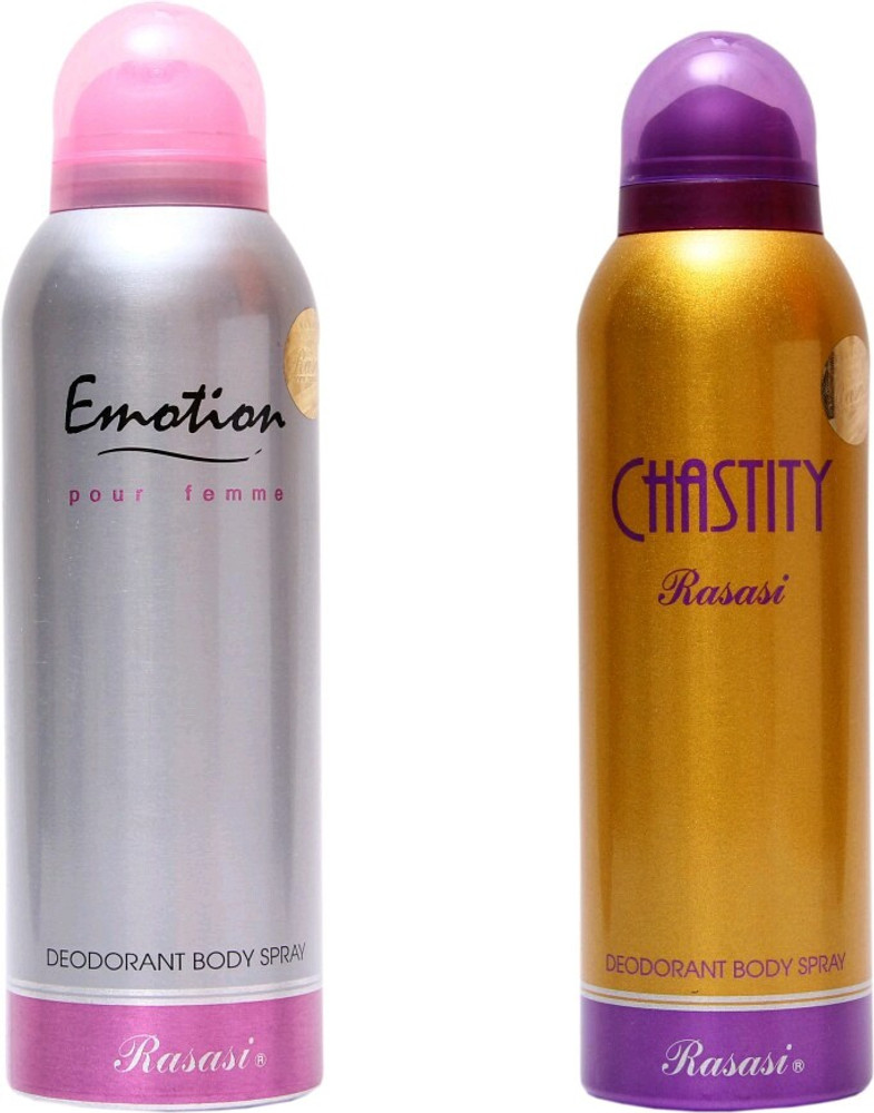 RASASI chastity emotion Deodorant Spray For Women Price in