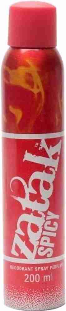 zatak Spicy Deodorant Spray For Men Price in India Buy zatak
