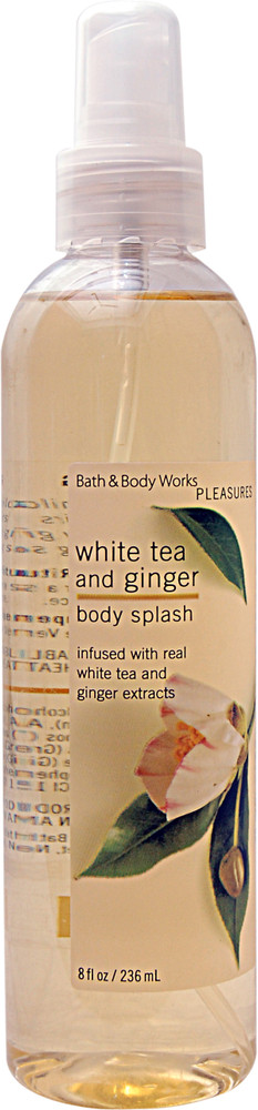 Bath Body Works Pleasures Collection White Tea and Ginger Body