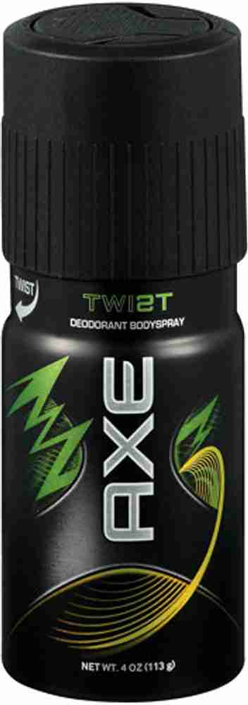 Axe twist body clearance spray