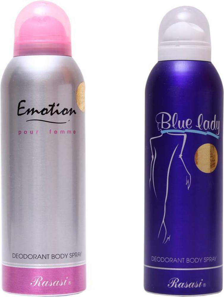 RASASI emotion blue lady Deodorant Spray For Women Price in