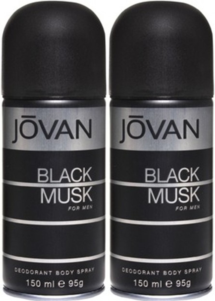 Black musk sales body spray