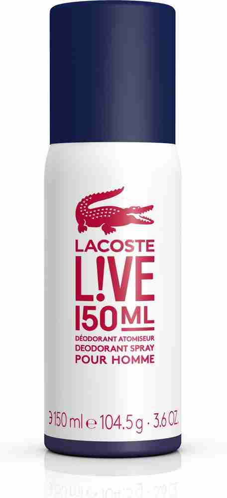 Lacoste live deodorant spray new arrivals