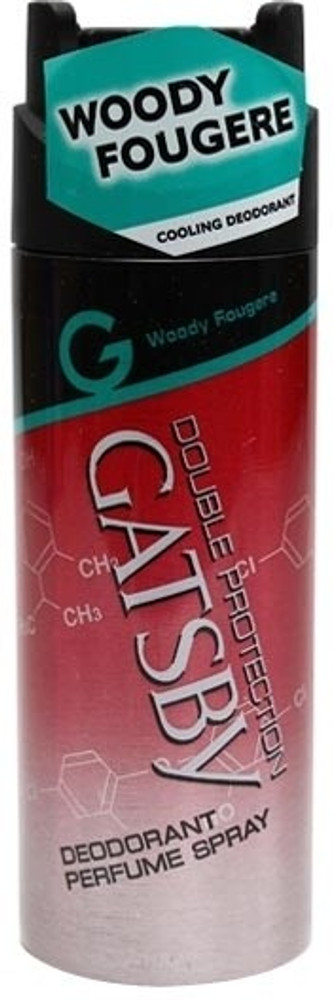 Gatsby Double Protection Woody Fougere Deodorant Perfume Spray