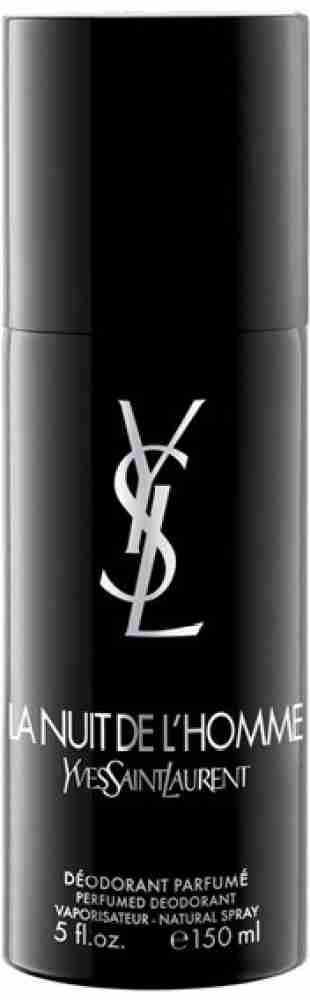 Yves Saint Laurent La Nuit De L'Homme Deodorant Spray - For Men - Price in  India, Buy Yves Saint Laurent La Nuit De L'Homme Deodorant Spray - For Men  Online In India