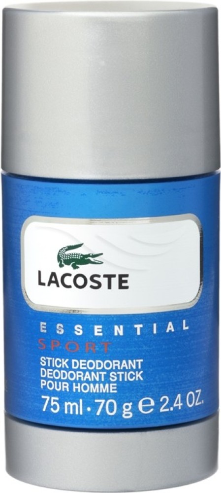 italiensk øre komme ud for LACOSTE Essential Sport Deodorant Stick - For Men - Price in India, Buy LACOSTE  Essential Sport Deodorant Stick - For Men Online In India, Reviews &  Ratings | Flipkart.com