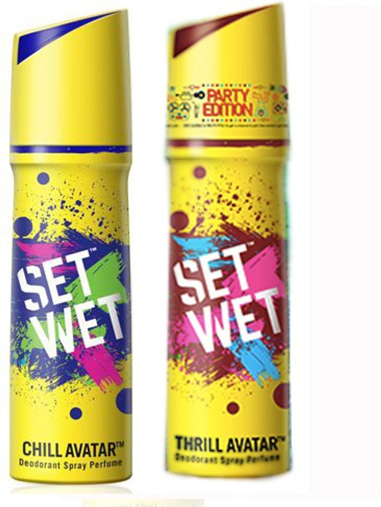 SET WET CHILL THRILL AVATOR Deodorant Spray For Men Price in