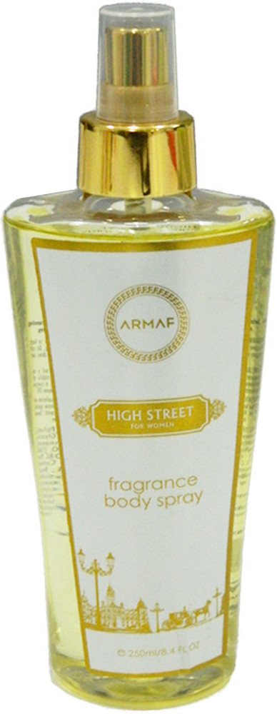 High street sales perfume body spray