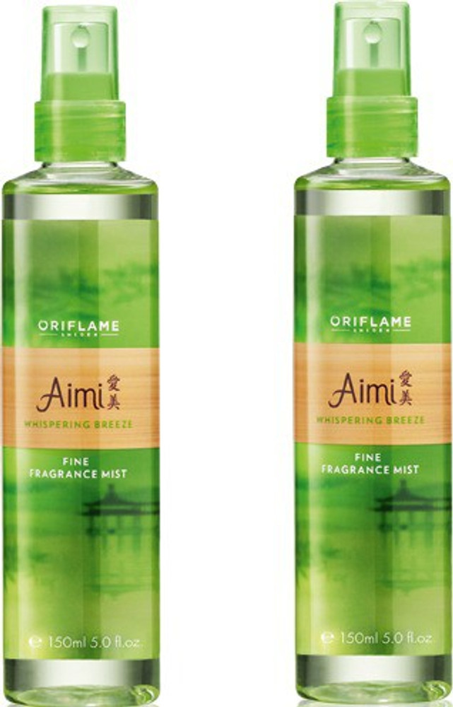 Oriflame Sweden Aimi Whispering Breeze Fragrance set of 2 Body