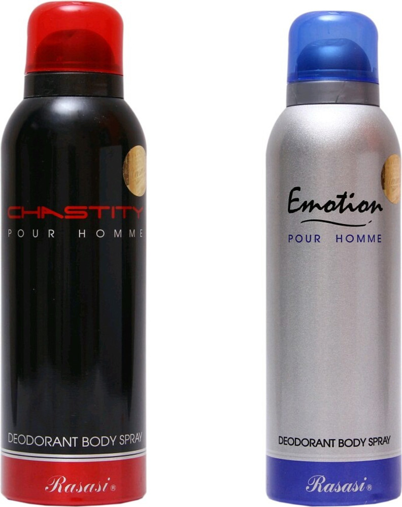 RASASI chastity emotion Deodorant Spray For Men Women Price