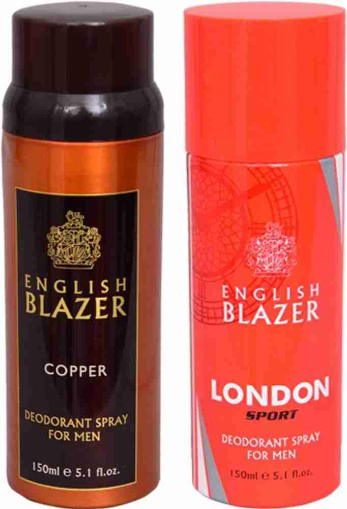 English BLAZER 1 LONDON SPORT 1 COPPER Deodorant Spray For Men