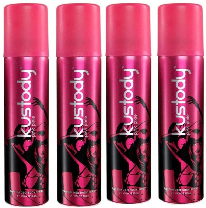 KUSTODY Pink Pixie Deodorant Spray For Men Women Price