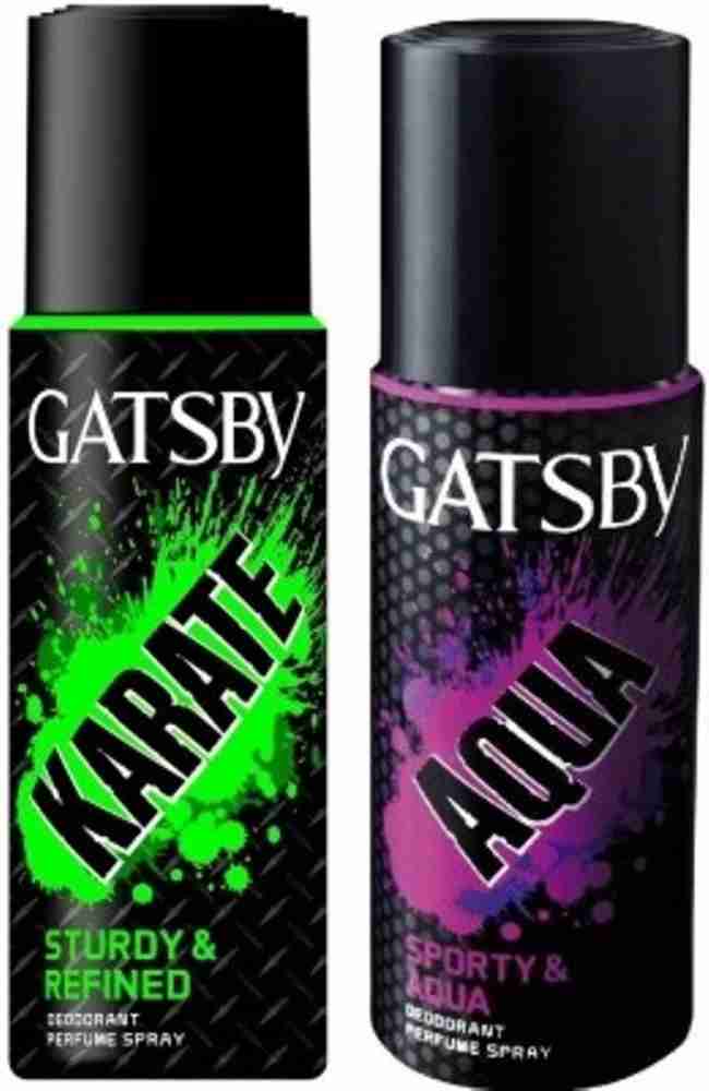 GATSBY Karate And Aqua Deodorants Deodorant Spray For Men