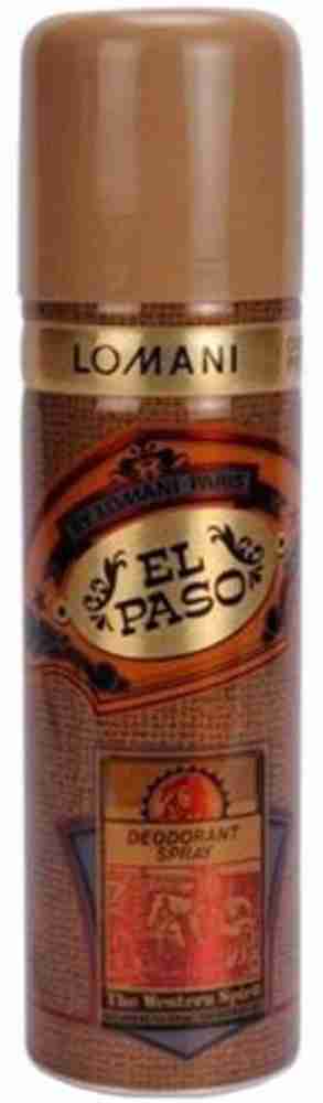 LOMANI El Paso The Western Spirit Deodorant Spray For Men
