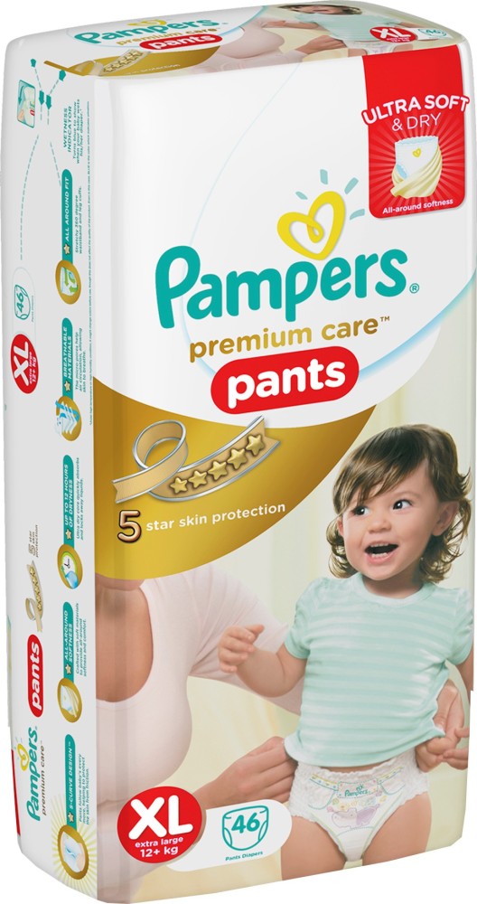Pampers Premium Care Pants - Large 44 Units