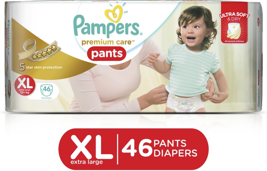 Buy Pampers Premium Care Pants Extra Large Size Baby Diapers XL 36  Count Softest Ever Pampers Pants  Pampers Taped Baby Diapers Small SM  22 Count Online at Low Prices in India 