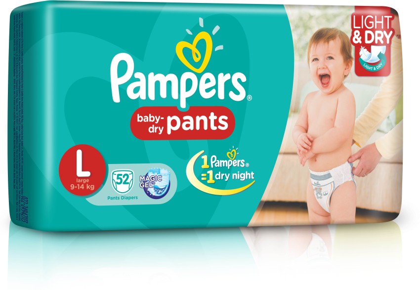 Flipkart pampers best sale large pants