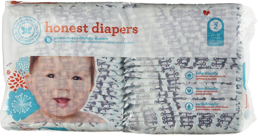 Honest company diapers size 2 sale