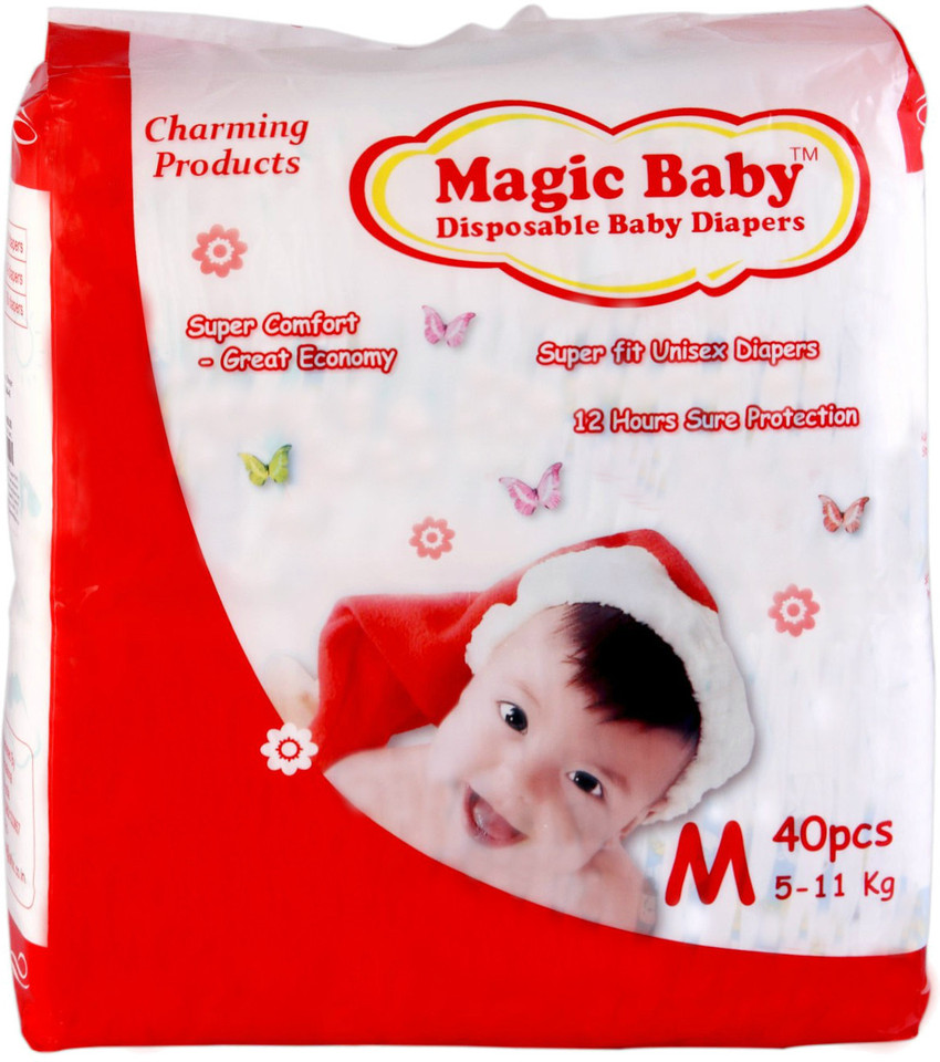 Magic Baby Diapers M Buy 40 Magic Baby for 5 12 Months baby