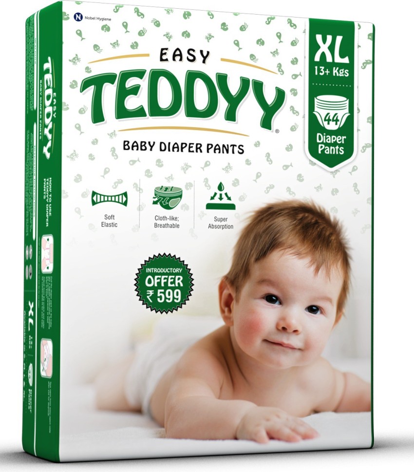 Buy TEDDYY Baby Diapers Pants Easy Medium 36s Pack Online at Low Prices in  India  Amazonin