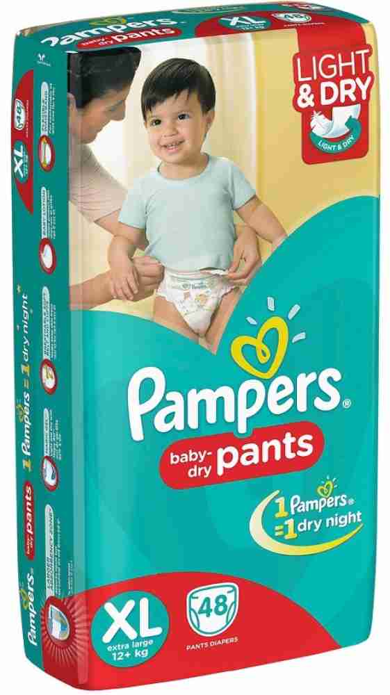 Pampers pants sale large 48