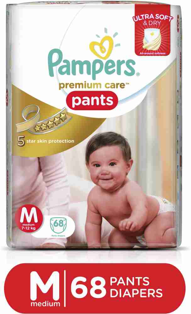 Fraldas Pampers Pants Premium Care G 68 Unidades