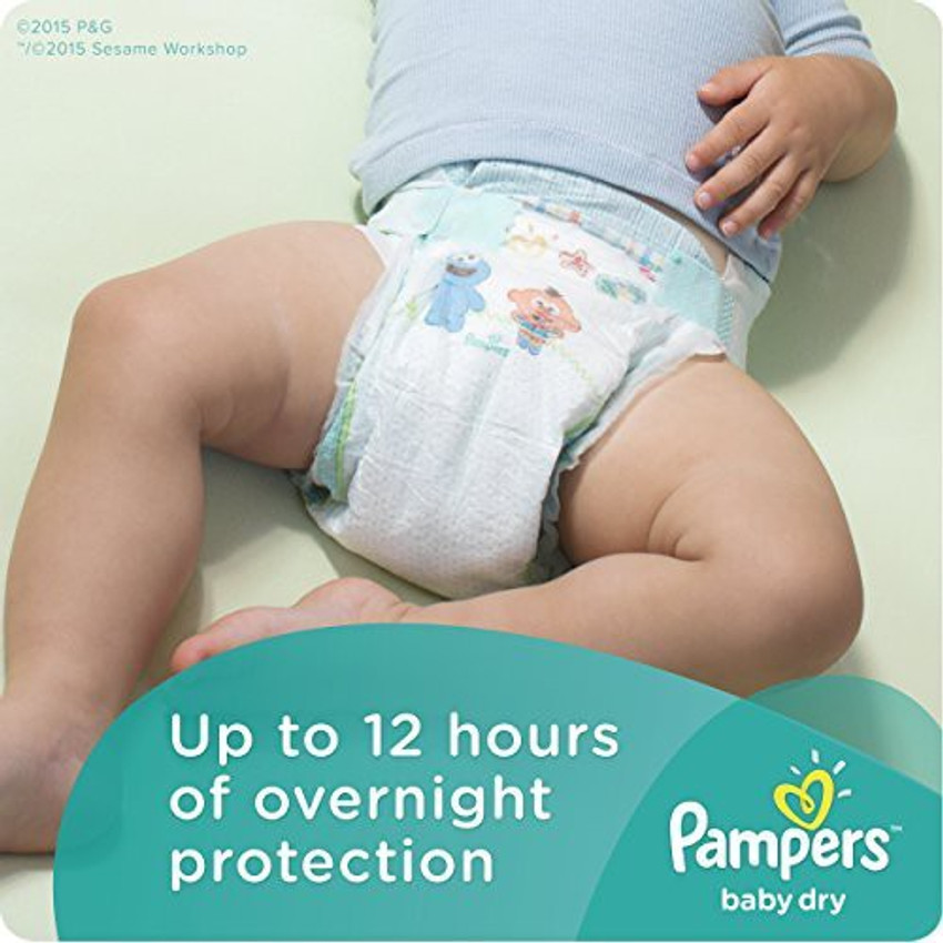 3 month old baby dry best sale diaper overnight