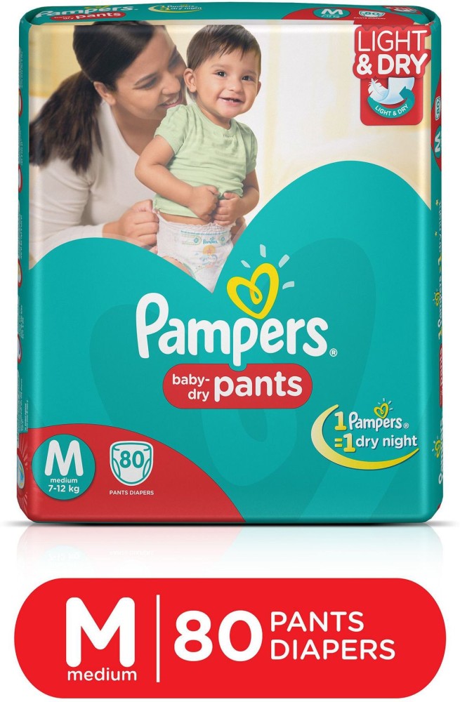 Buy PAMPERS PANTS DIAPERS MEDIUM SIZE 8'S Online & Get Upto 60% OFF at  PharmEasy
