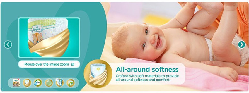 Pampers premium care size chart online
